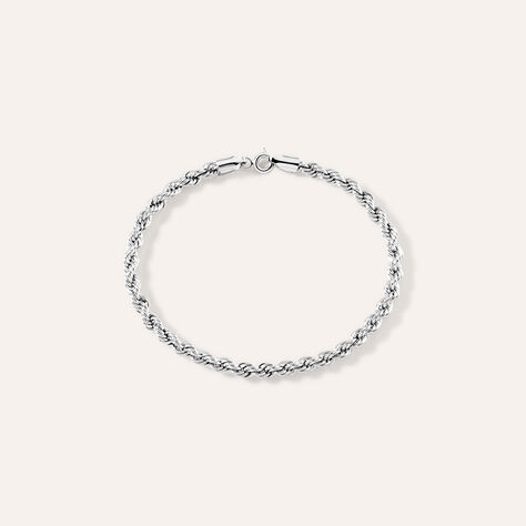 Bracciale Catena Colette Oro Bianco - Bracciali Donna | Stroili