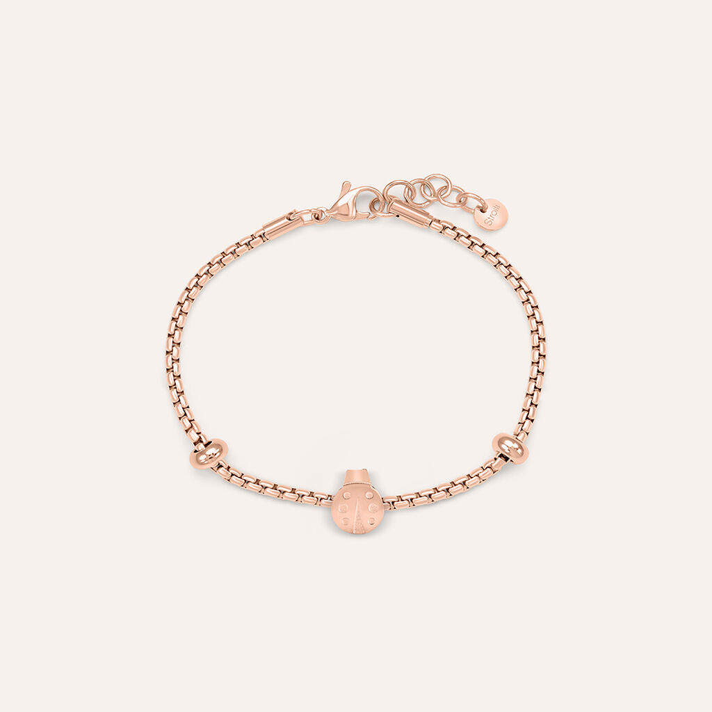 Charm Essential Code Acciaio Rosa