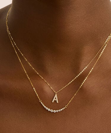 Collana Claire Oro Giallo Cubic Zirconia