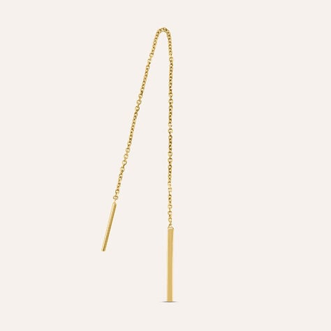 Mono Orecchino Pendente Saliscendi Beverly Oro Giallo - Mono Orecchino Donna | Stroili