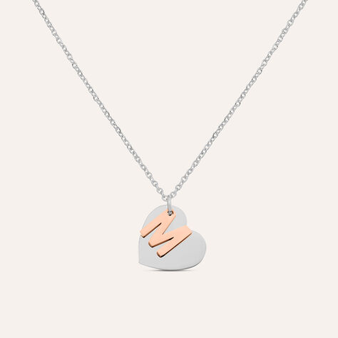 Collana Sunrise Acciaio Bicolore Bianco / Rosa - Collane Donna | Stroili