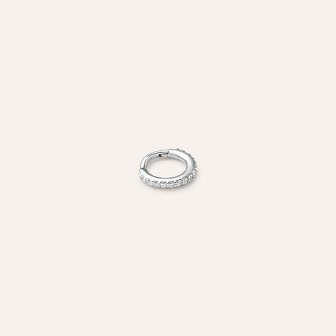 Piercing Orecchio Tragus Helix Bon Ton Oro Bianco Cubic Zirconia - Piercing Orecchio Donna | Stroili