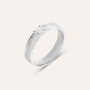 Anello Fascia Silver Elegance Argento Rodiato Cubic Zirconia