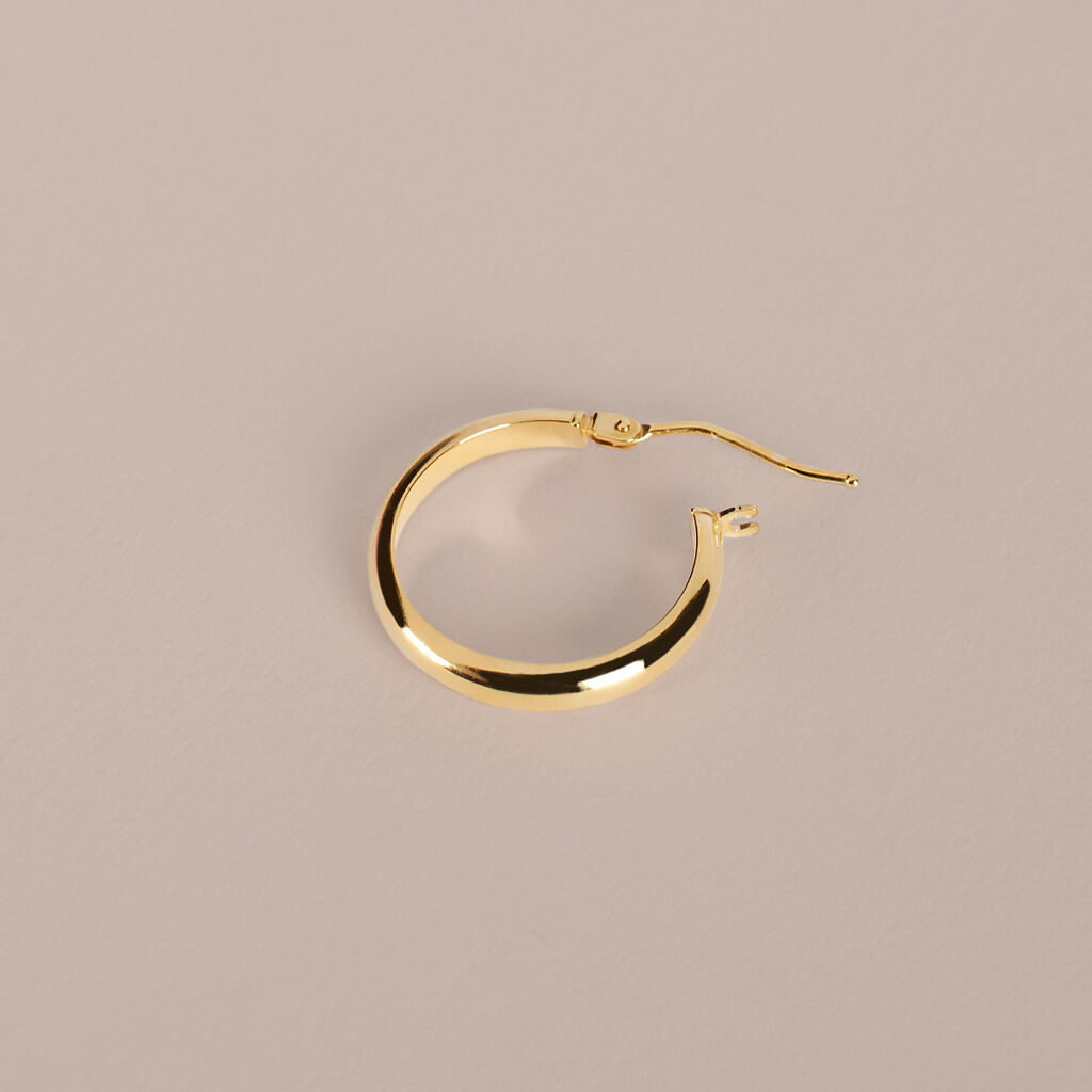 Orecchini A Cerchio Toujours Oro Giallo