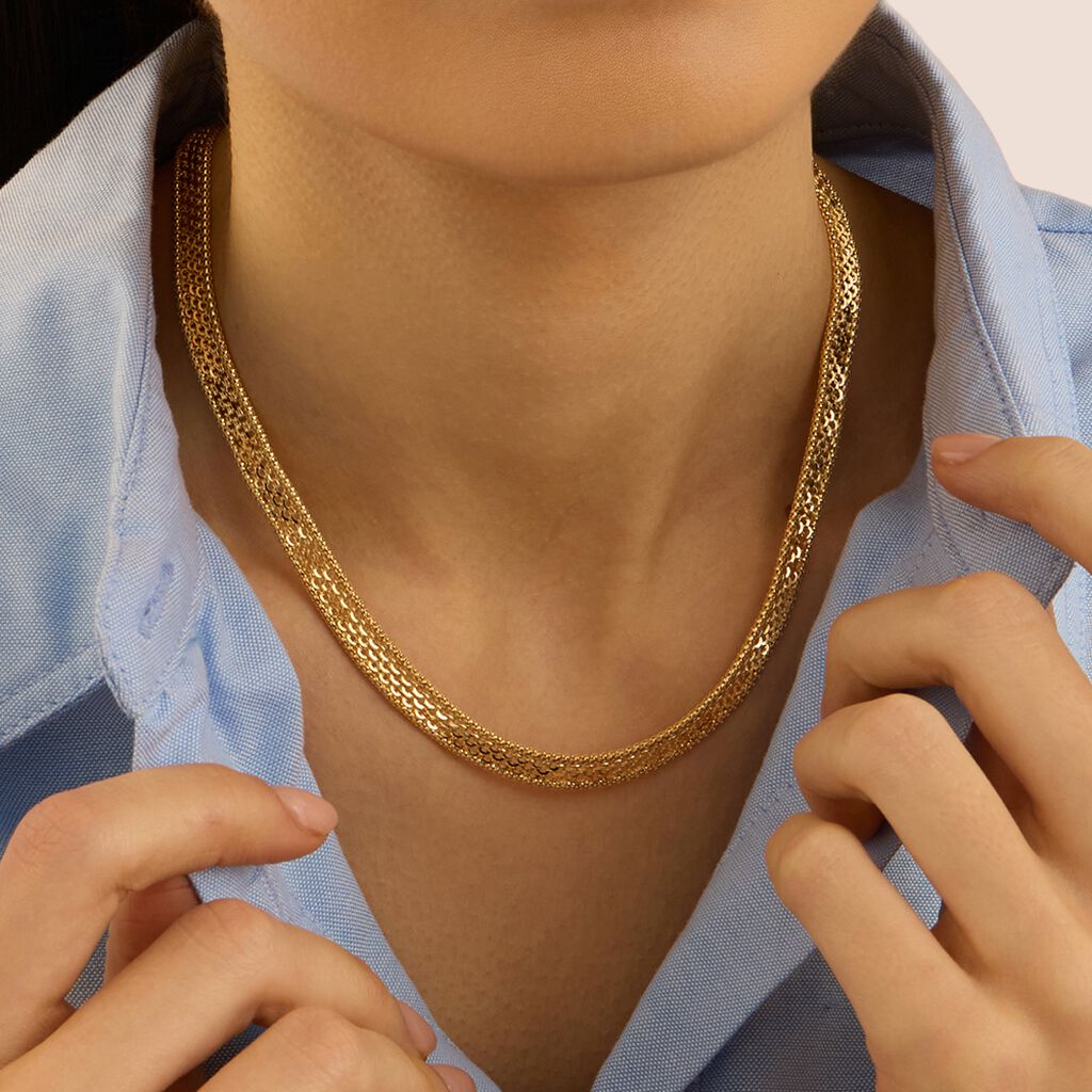 Collana Gold Essence Oro Giallo