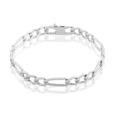 Bracciale Catena Gentleman Argento Rodiato - Bracciali Uomo | Stroili