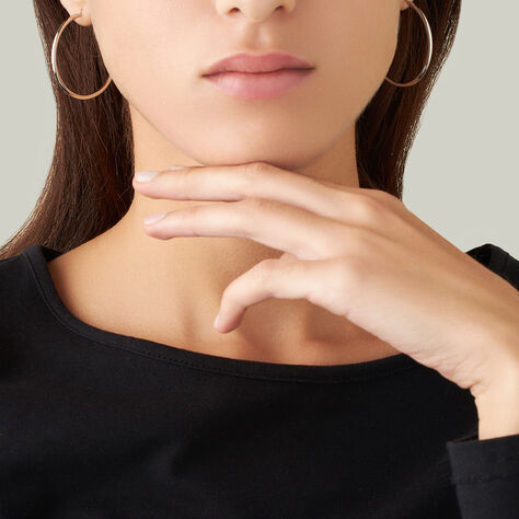 Orecchini A Cerchio Silver Collection Argento Rodiato - Orecchini a Cerchio Donna | Stroili