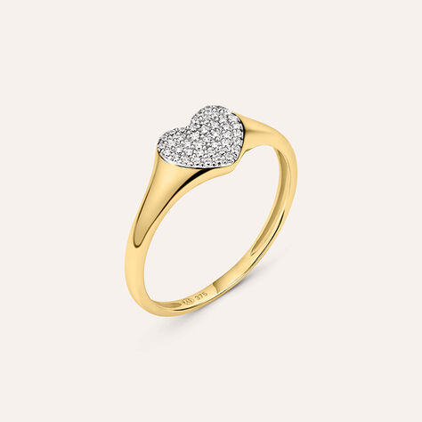 Anello Chevalier Claire Oro Giallo Cubic Zirconia - Anelli Chevalier Donna | Stroili