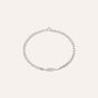 Bracciale Crystal Gold Oro Bianco Cristallo