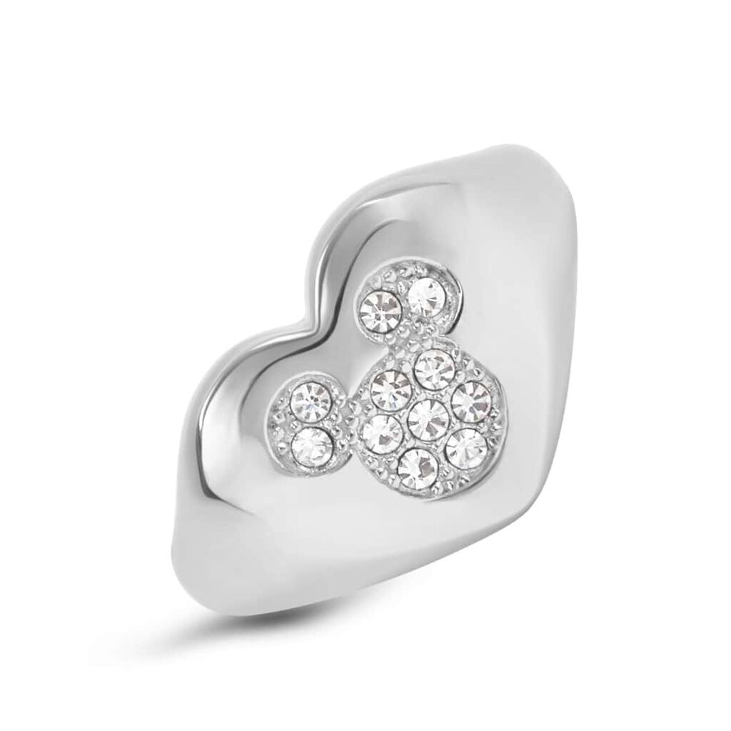 Anello Chevalier Mickey Mouse & Friends Acciaio Cristallo