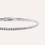 Bracciale Tennis Gentleman Argento Rodiato Cubic Zirconia