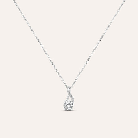 Collana Punto Luce Silver Elegance Argento Rodiato Cubic Zirconia - Collane Punto Luce Donna | Stroili