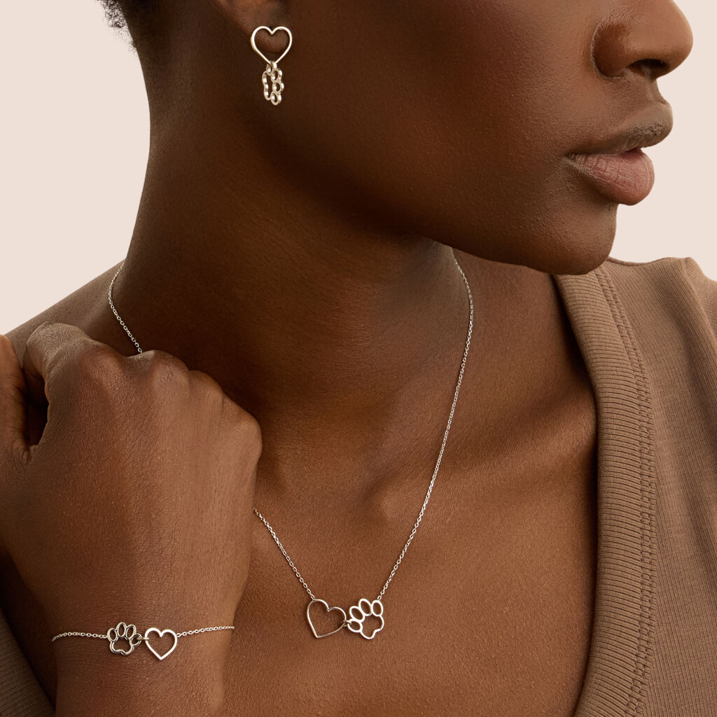 Orecchini Pendenti Silver Collection Argento Rodiato