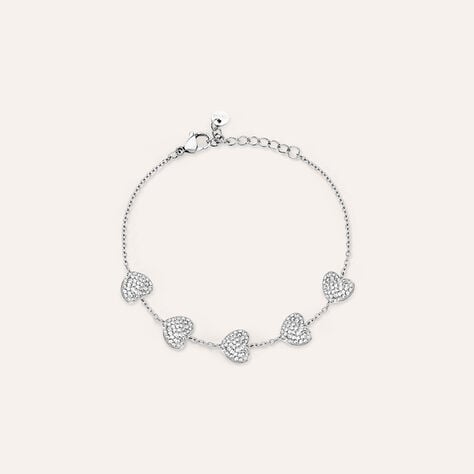 Bracciale Lady Phantasya Acciaio Cristallo - Bracciali Love Donna | Stroili