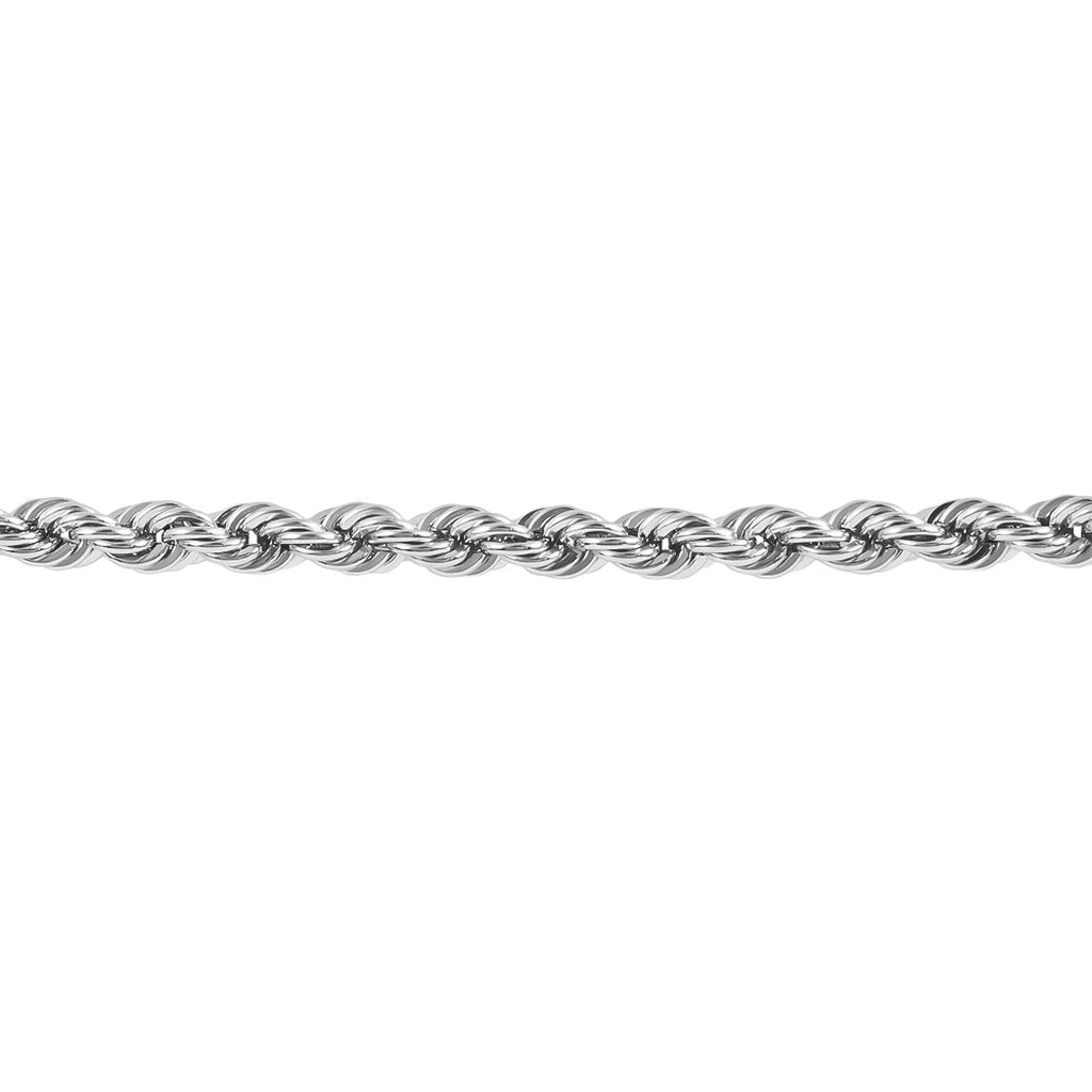 Bracciale Catena L'homme Or Oro Bianco - Bracciali Uomo | Stroili