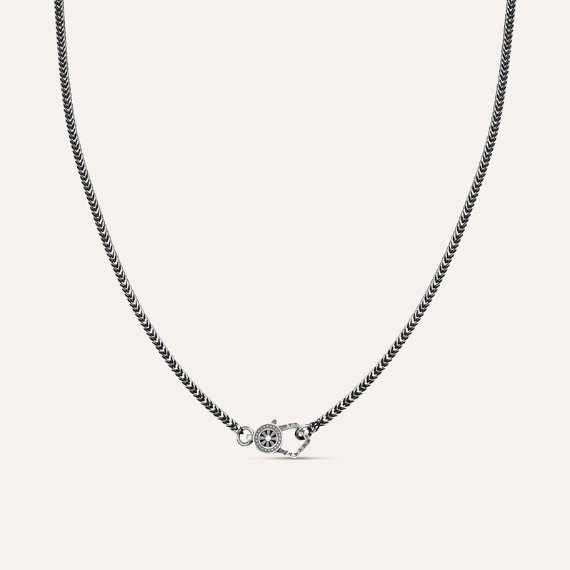 Collana Man Code Acciaio Nero - Collane Uomo | Stroili