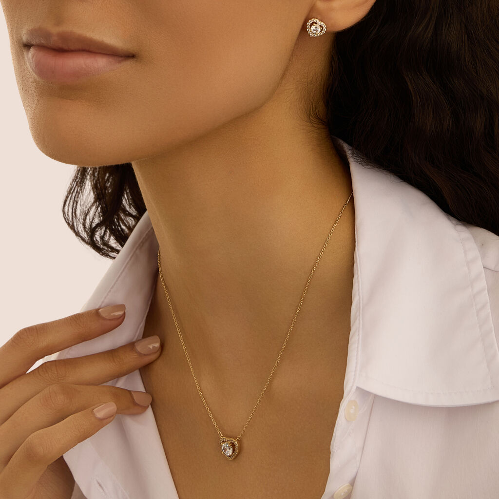 Collana Golden Dream Placcato Oro Giallo Cubic Zirconia - Collane Donna | Stroili