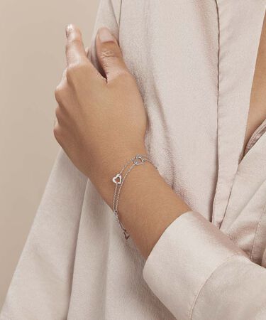 Bracciale Silver Collection Argento Rodiato