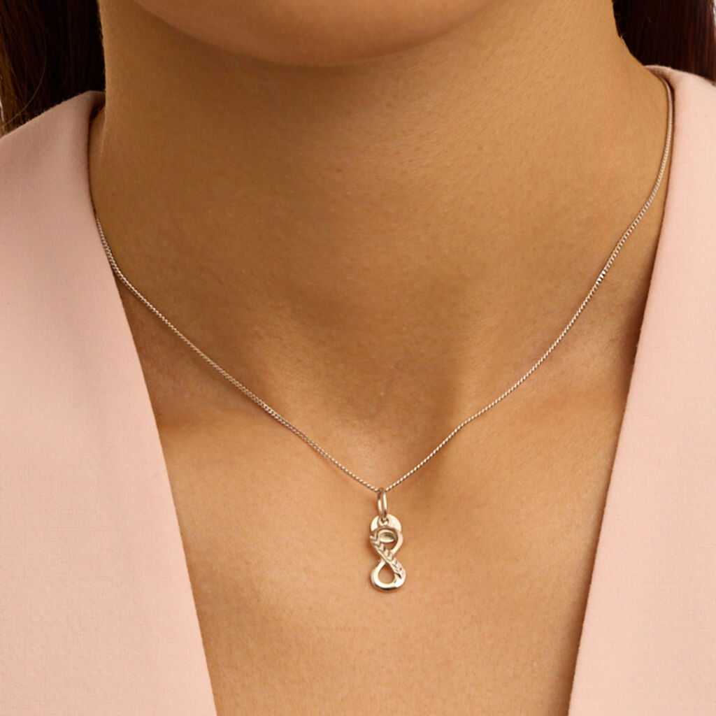 Pendente Love Beats Argento Rodiato