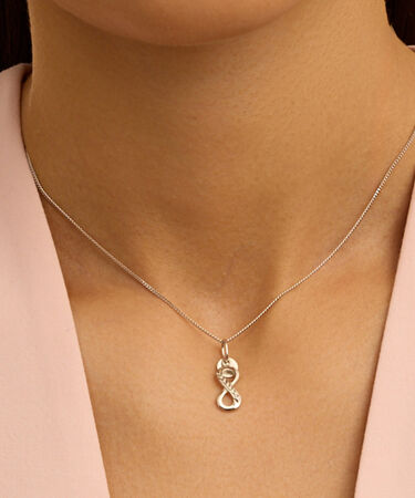 Pendente Love Beats Argento Rodiato