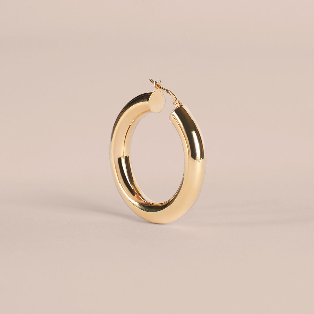 Orecchini A Cerchio Toujours Oro Giallo