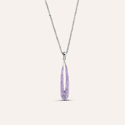 Collana Lady Phantasya Acciaio Cristallo - Collane Donna | Stroili
