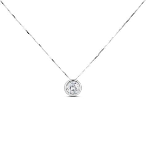 Collana Punto Luce Claire Oro Bianco Cubic Zirconia - Collane Punto Luce Donna | Stroili