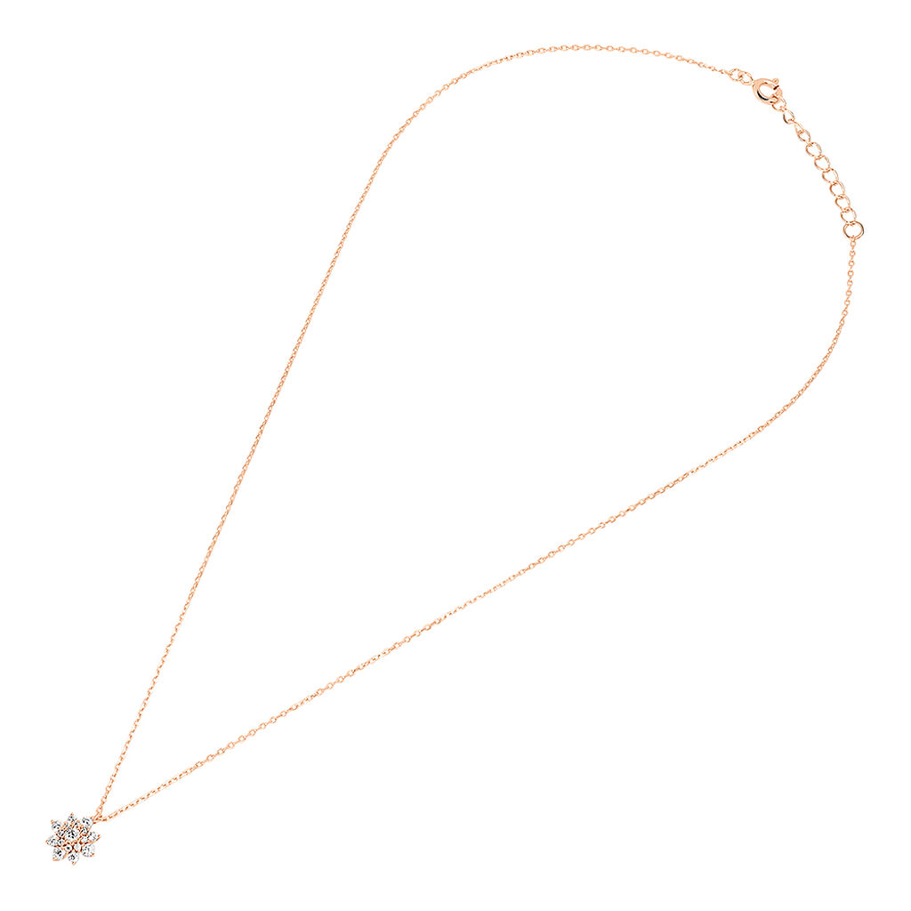 Collana Silver Elegance Argento Rosa Cubic Zirconia - Collane Donna | Stroili
