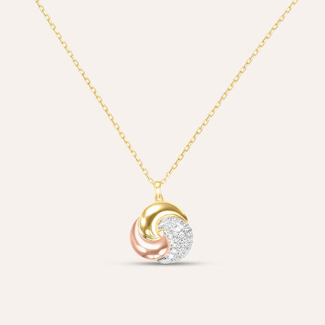 Collana Sophia Oro Tricolore Diamante - Collane Donna | Stroili