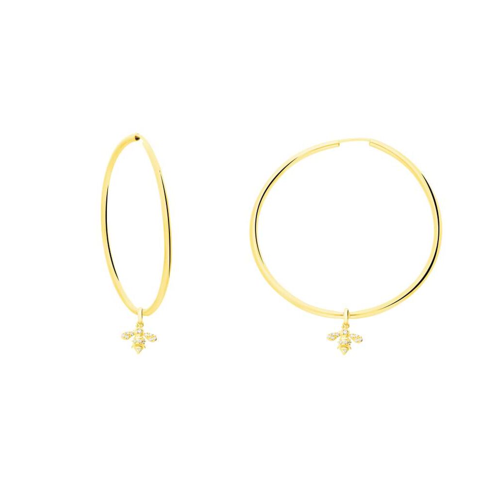 Ciondolo ape in oro giallo e zirconi - Ciondoli Donna | Stroili