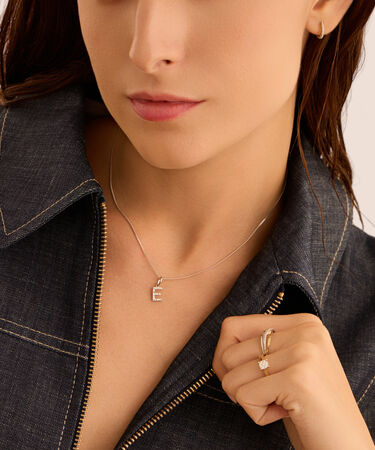 Anello Fascia Sophia Oro Bicolore Diamante