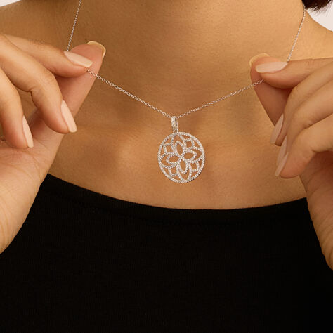 Collana Silver Shine Argento Rodiato Cubic Zirconia - Collane Donna | Stroili