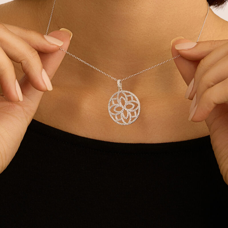 Collana Silver Shine Argento Rodiato Cubic Zirconia - Collane Donna | Stroili