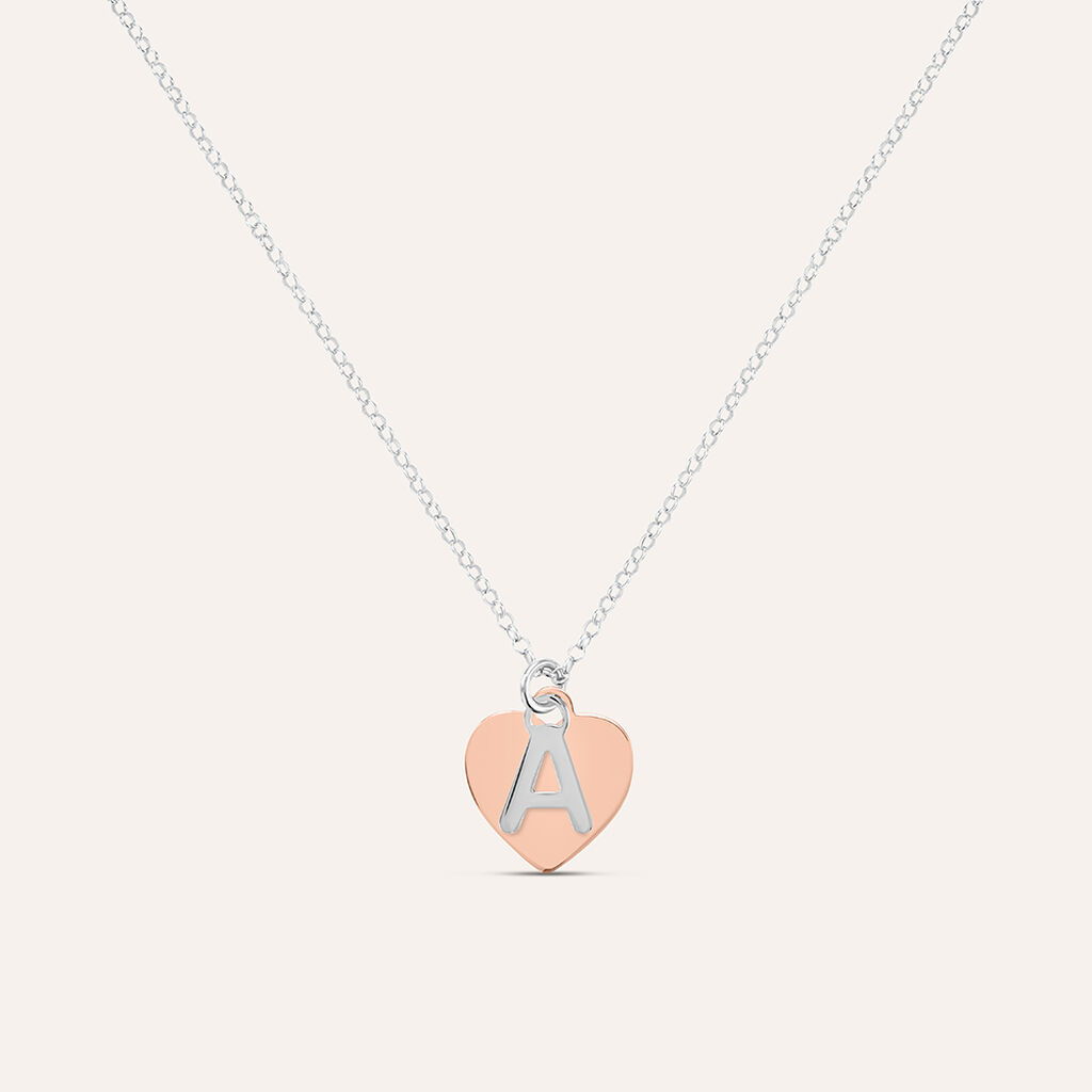 Collana Silver Collection Argento Bicolore Bianco / Rosa - Collane Donna | Stroili