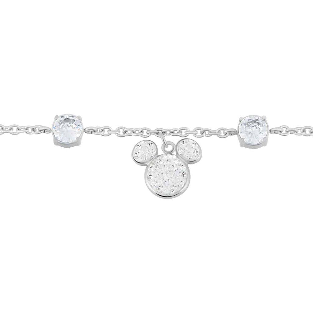 Bracciale Mickey Mouse & Friends Acciaio Cristallo - Bracciali Donna | Stroili
