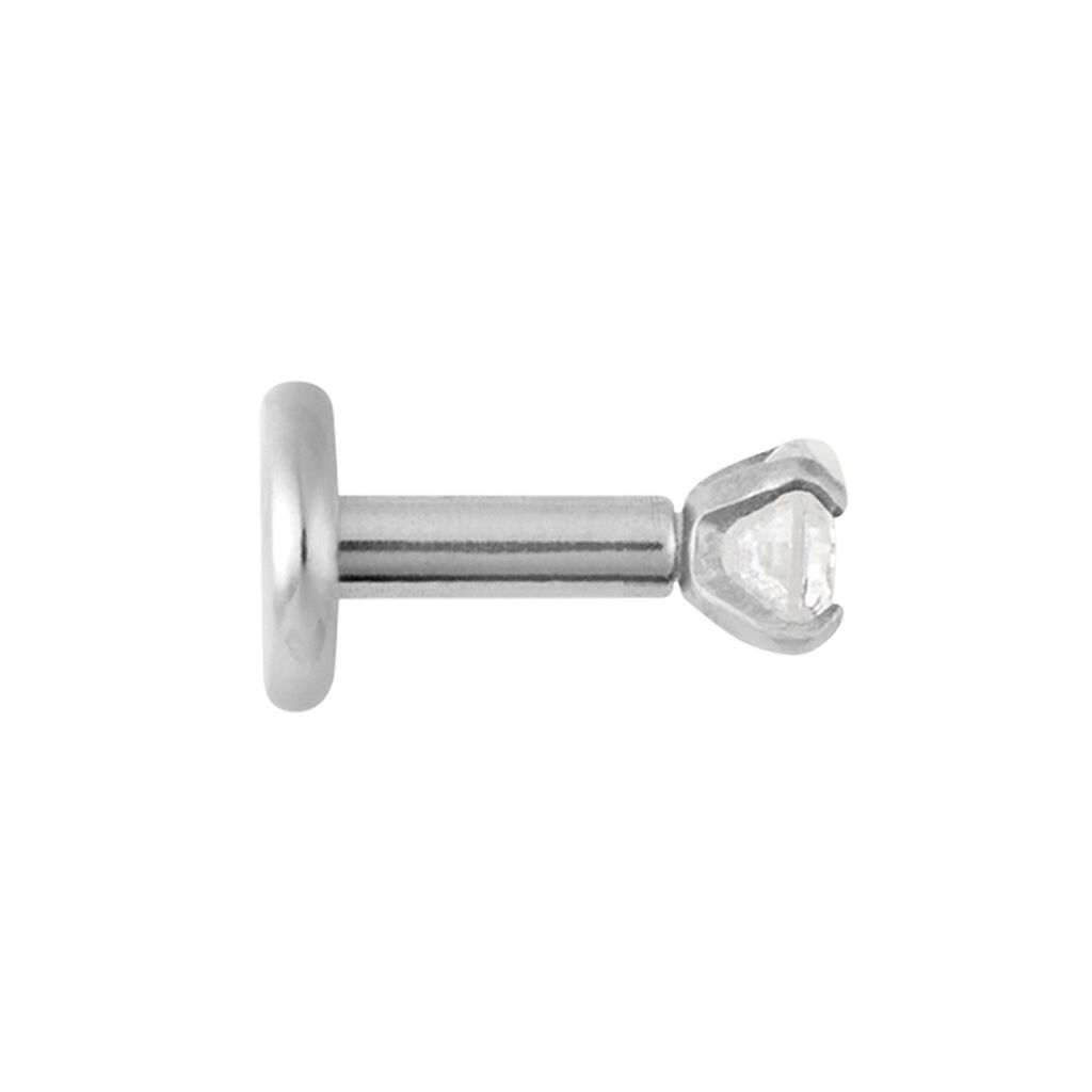 Piercing Orecchio Tragus Helix Conch Lady Code Acciaio Cristallo - Piercing Orecchio Donna | Stroili