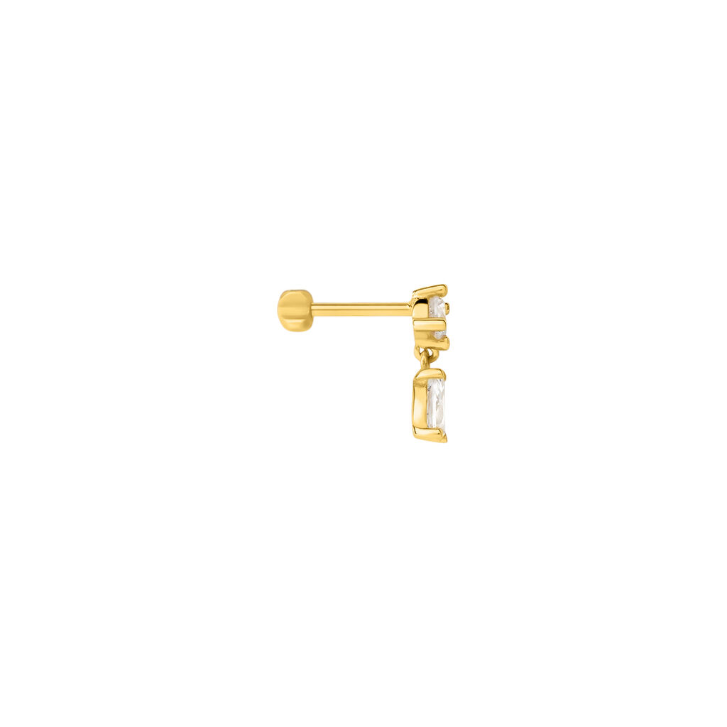 Piercing Orecchio Bon Ton Oro Giallo Cubic Zirconia - Piercing Orecchio Donna | Stroili