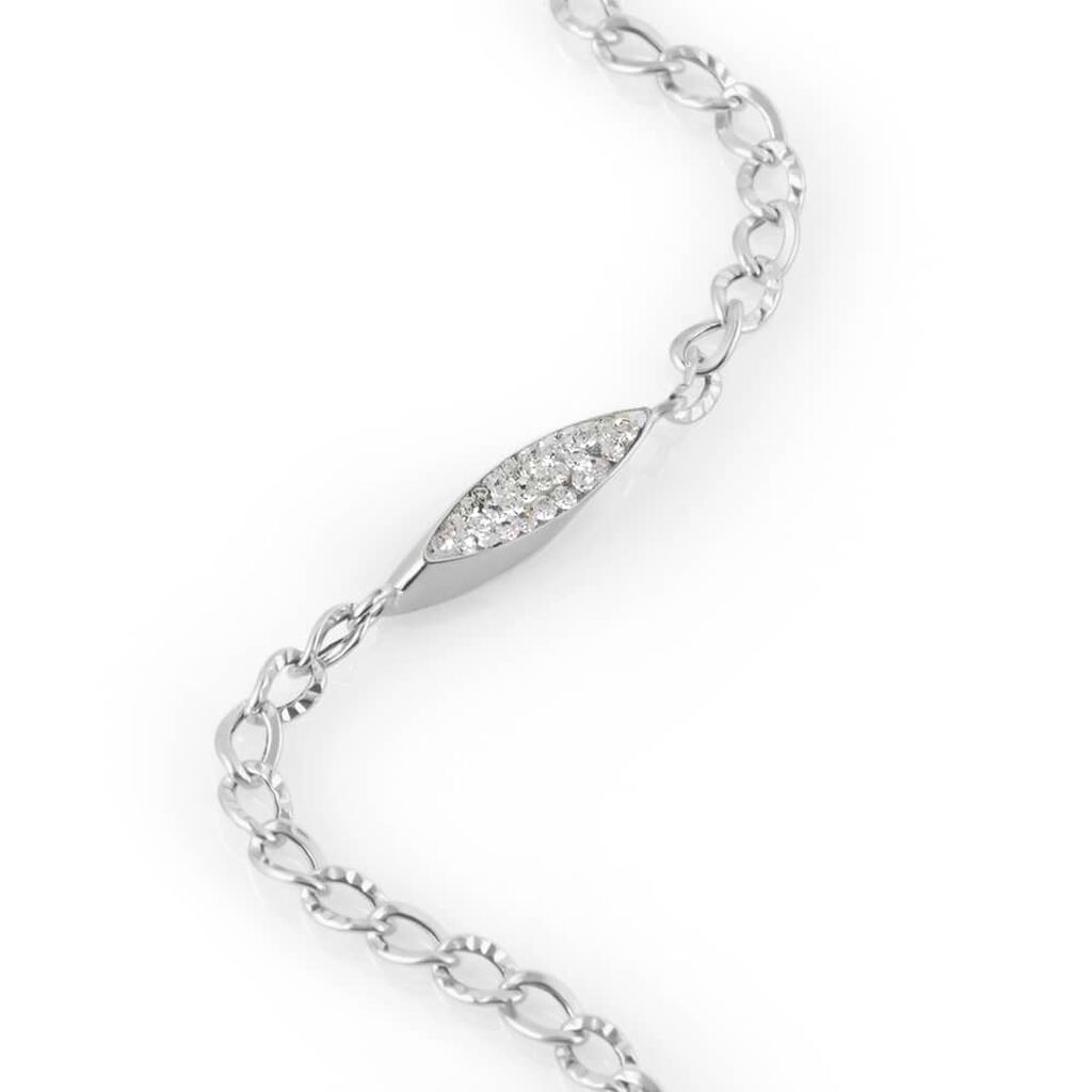 Bracciale Crystal Gold Oro Bianco Cristallo - Bracciali Donna | Stroili
