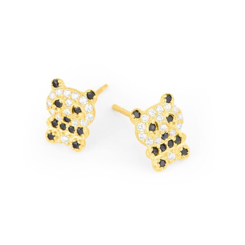 Orecchini Lobo Bon Ton Oro Giallo Cubic Zirconia - Orecchini a Lobo Donna | Stroili