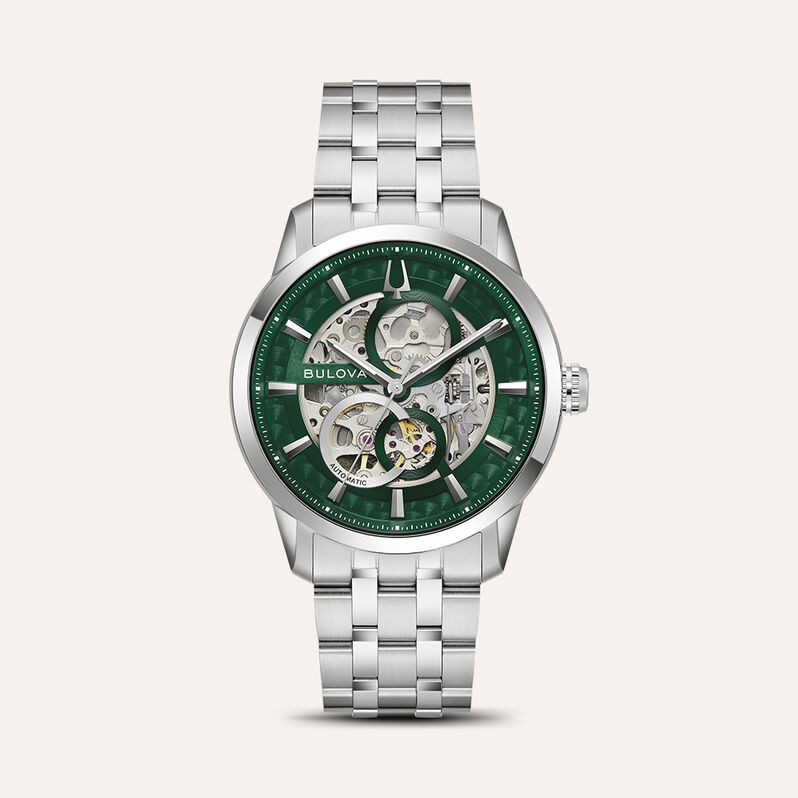 Orologio Meccanico Bulova Sutton 96a329 - Orologi solo Tempo Uomo | Stroili