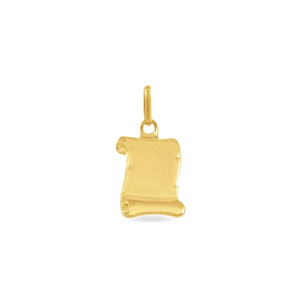 Pendente Holy Oro Giallo - Ciondoli con Incisione Unisex | Stroili