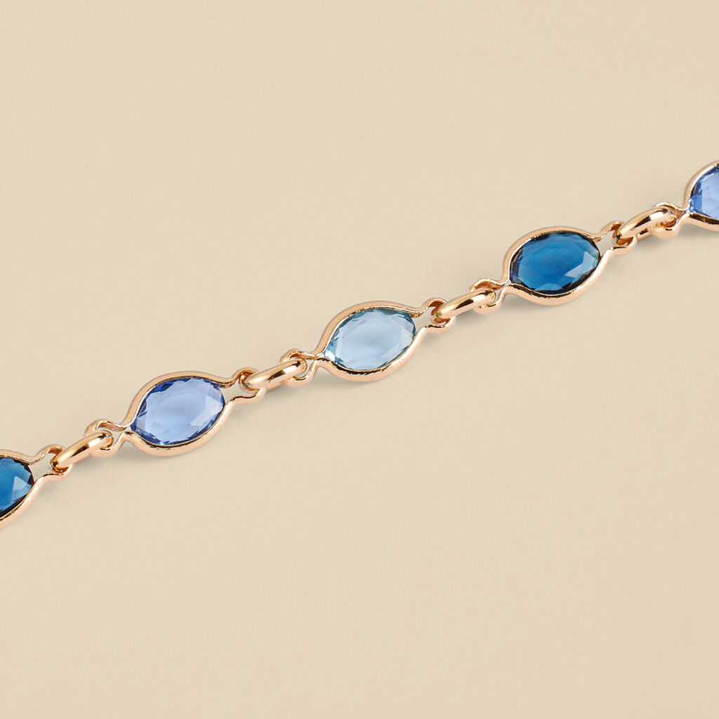 Bracciale Golden Dream Placcato Oro Giallo Cristallo