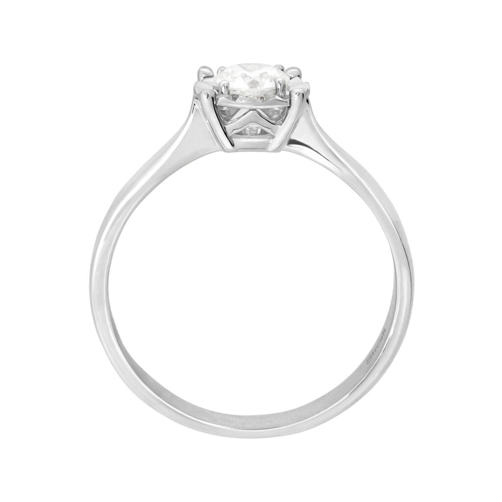 Anello Solitario Diamotion Oro Bianco Diamante - Anelli con Pietre Donna | Stroili