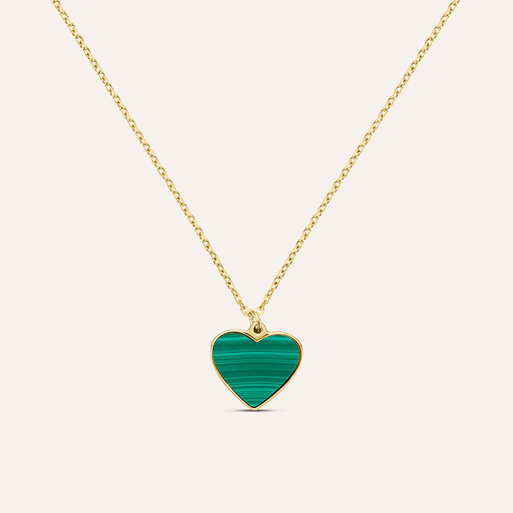 Collana Beverly Oro Giallo Malachite - Collane Donna | Stroili