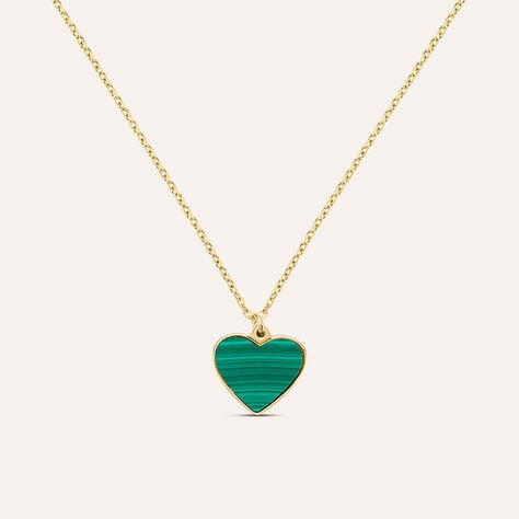 Collana Beverly Oro Giallo Malachite - Collane Donna | Stroili