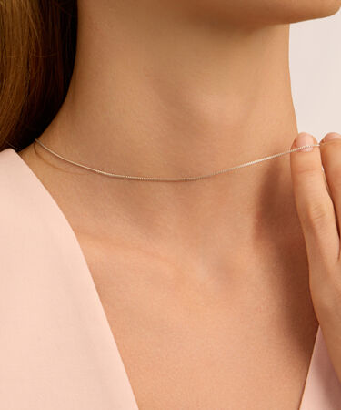 Catenina Silver Collection Argento Rodiato