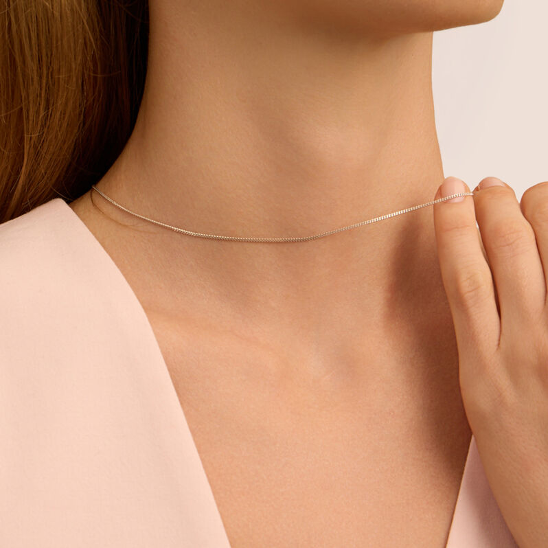 Catenina Silver Collection Argento Rodiato - Collane Catena Donna | Stroili