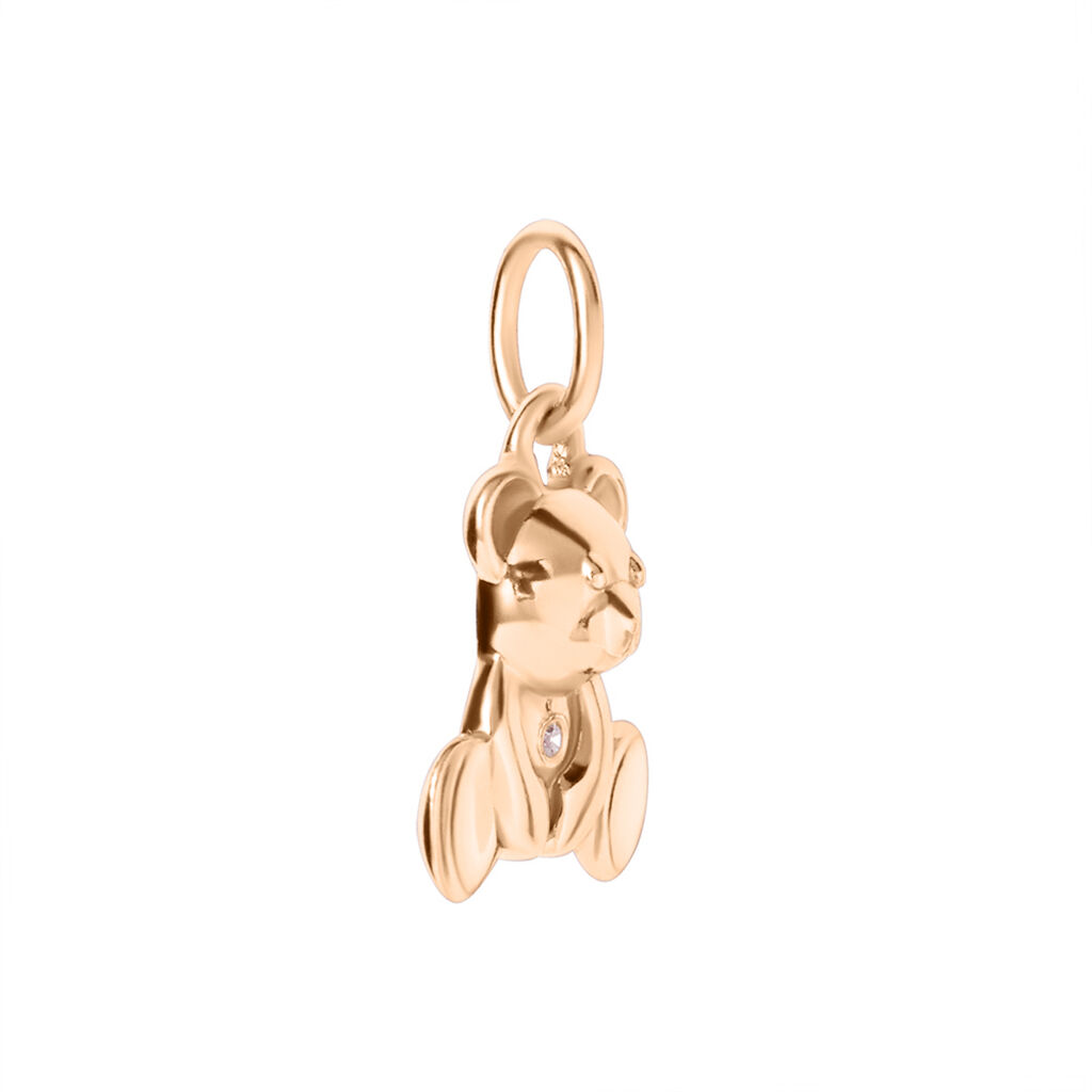 Pendente Love Beats Argento Rosa Cubic Zirconia - Ciondoli Donna | Stroili