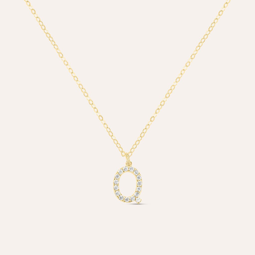 Collana Claire Oro Giallo Cubic Zirconia