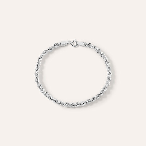 Bracciale Catena Colette Oro Bianco - Bracciali Donna | Stroili